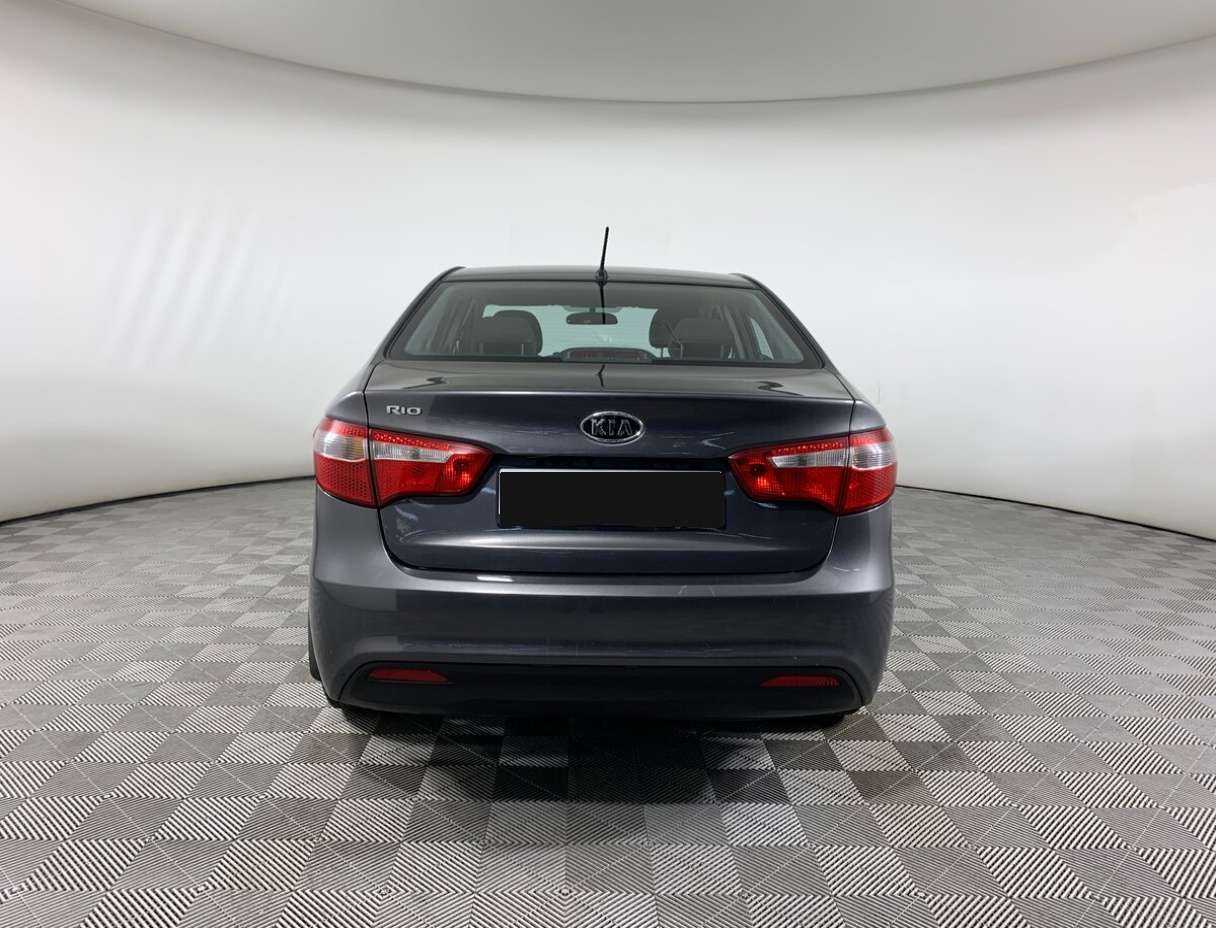 Kia Rio 5-speed, 2012 Фото №6
